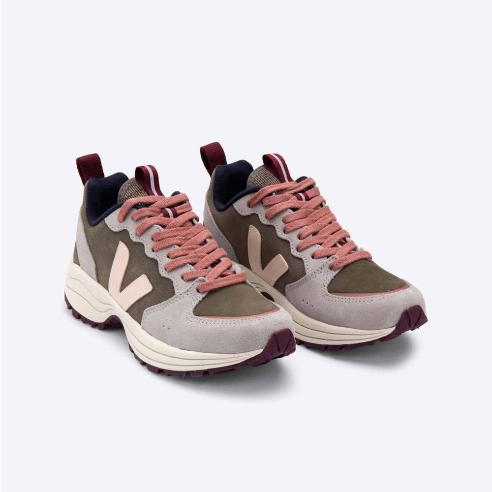 VEJA Venturi Suede sneakers - Kaki Sable/Oxford Grey size 7